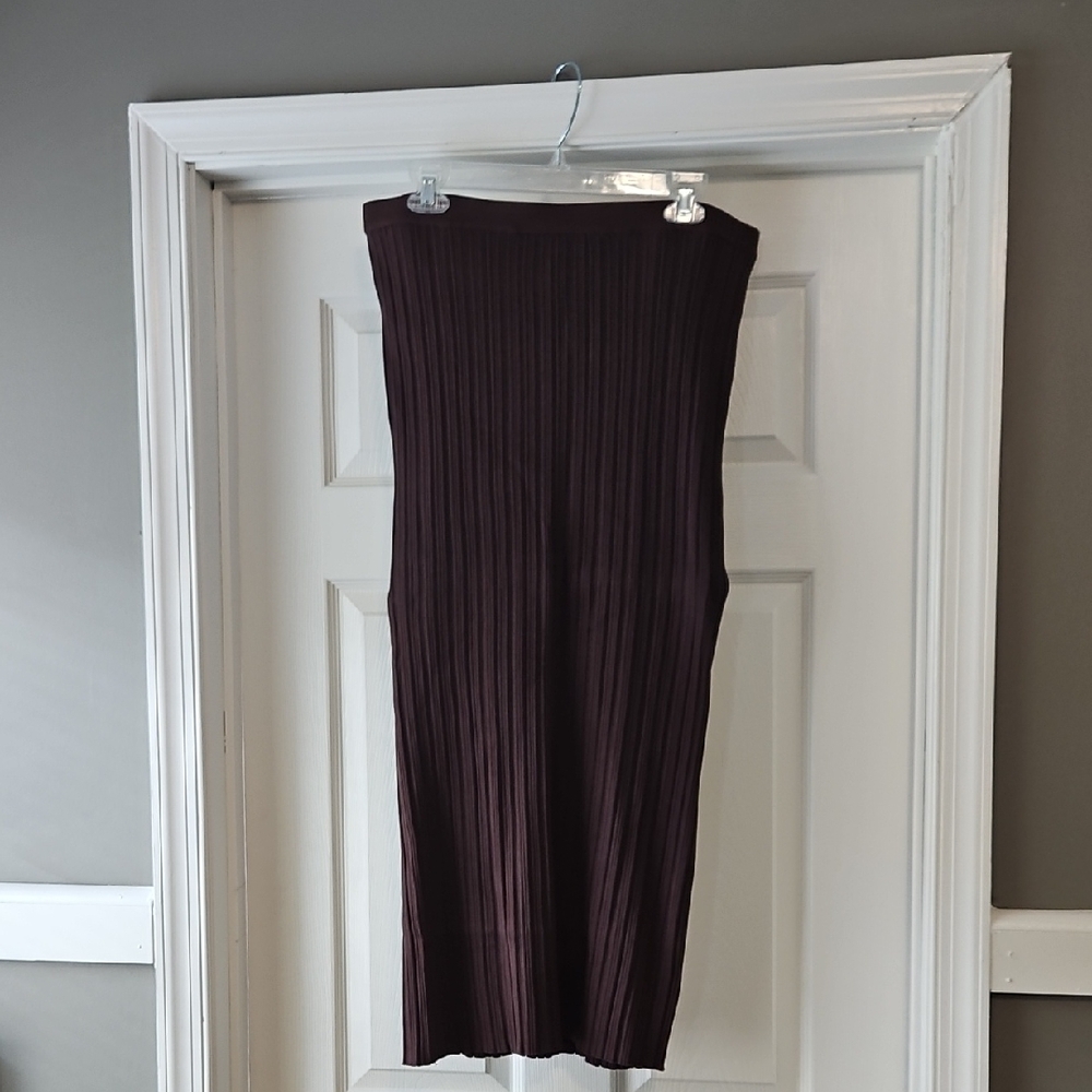 Anthropologie Brown Skirt
